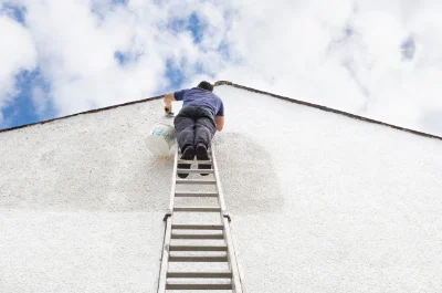 Peinture extérieure à Gorbio — façades et ravalement
